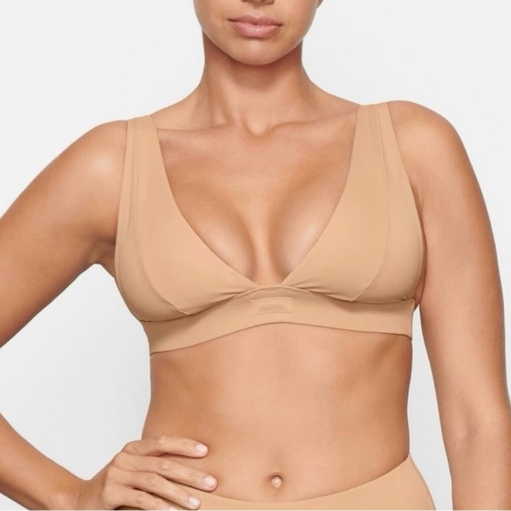 Skims Swim wear Women's Tan Bralette
